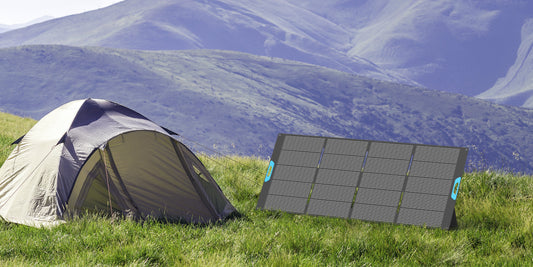 How to Use a Portable Solar Panel for Camping Power